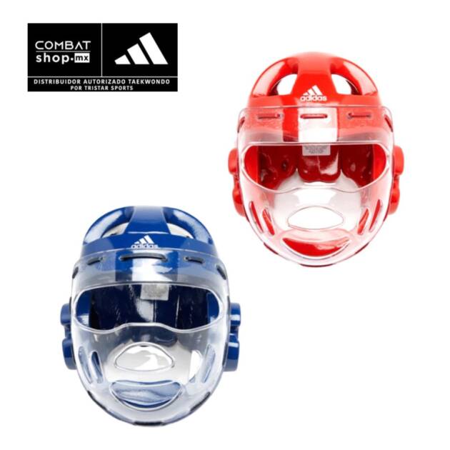 Adidas Careta 18 mm con Máscara Roja o Azul