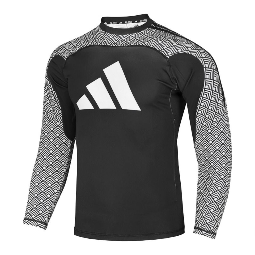 ADIDAS IBJJF RASHGUARD LONG SLEEVE