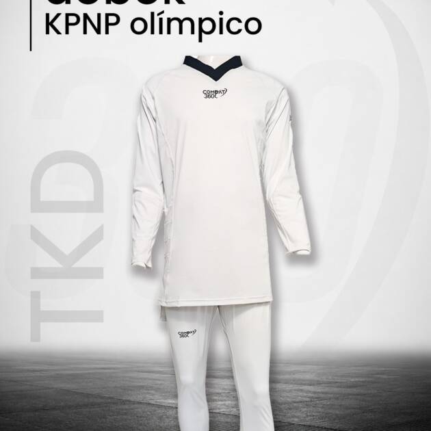 COMBAT 360 DOBOK OLIMPICO PRO CUELLO NEGRO