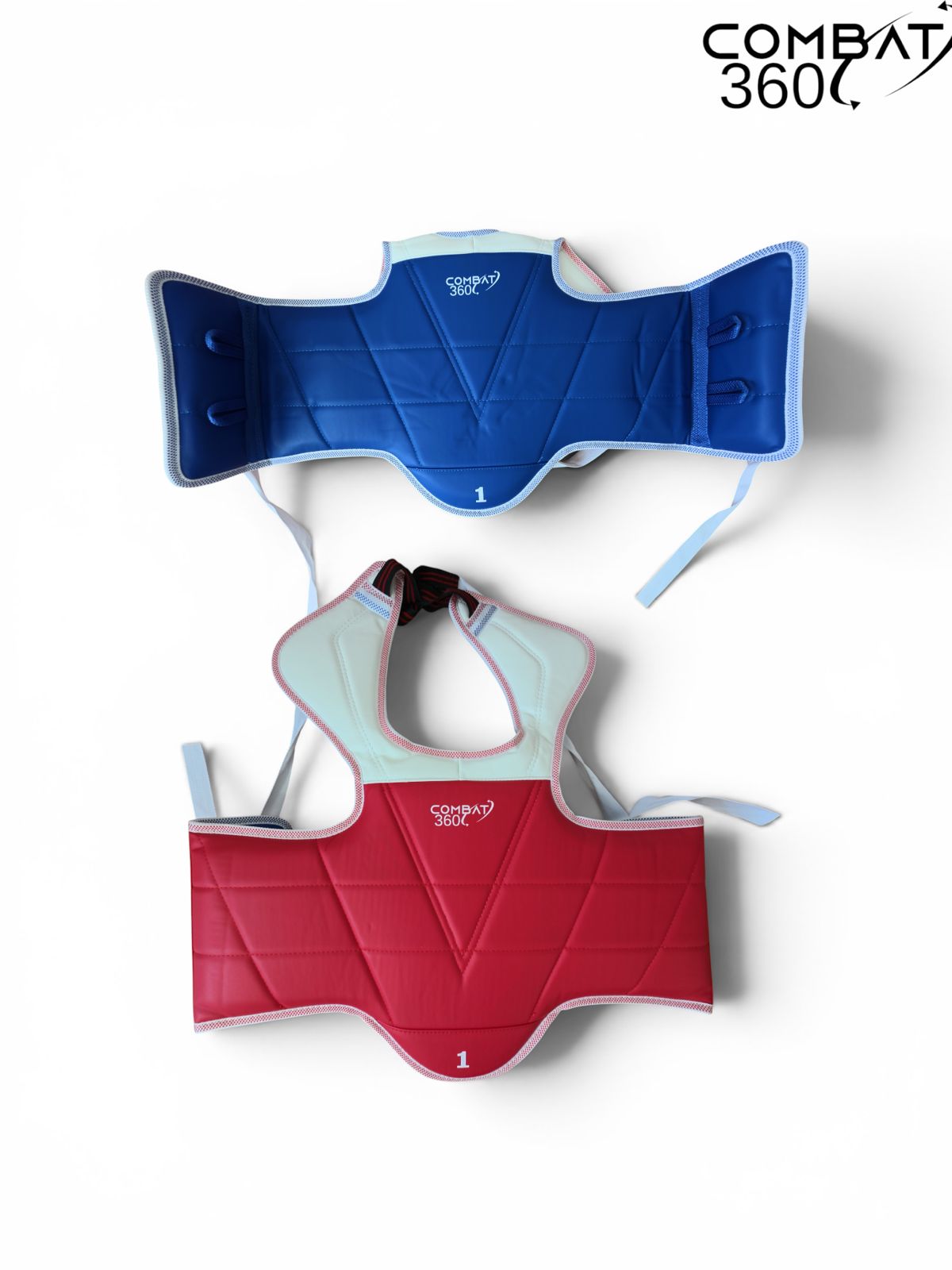COMBAT 360 PETO TKD REVERSIBLE ROJO/AZUL
